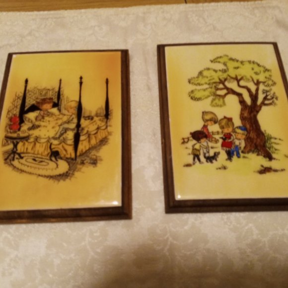 Joan Walsh Anglund 1960 Love Is A Special Way of Feeling Sky Wooden Wall Plaque - Picture 2 of 8